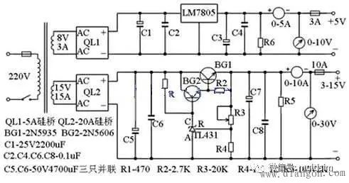 常见电源电路图及工作原理讲解(图2)