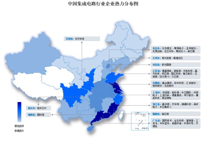 2023年中国集成电路产业链图谱研究分析(图18)